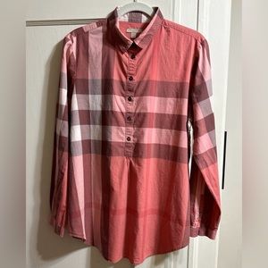 Burberry Brit Multi Plaid Women Blouse